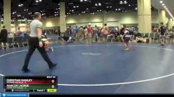 113 lbs Round 7 (8 Team) - Christian Manley, Diamond Fish Blue vs Marcos Lacrue, Adams City Eagles