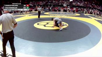 D3-144 lbs Champ. Round 1 - Charlie Puklavec, Independence vs Cole Winemiller, Graham Local