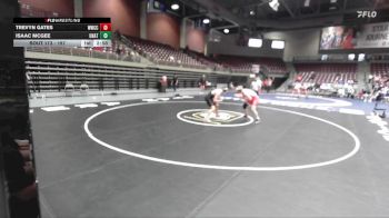 197 lbs 1st Place Match - Isaac McGee, Unattached vs Trevyn Gates, Western Wyoming Community College