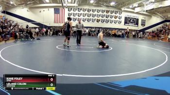 165 lbs Champ. Round 2 - Kane Foley, Spire vs Leland Colon, Keystone