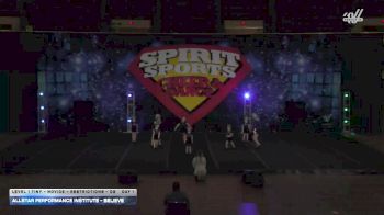 Allstar Performance Institute - Believe [2026 L1 Tiny - Novice - Restrictions - D2 Day 1] 2026 Spirit Sports Kansas City Nationals