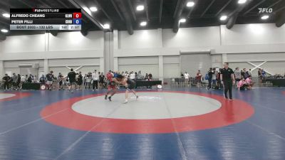 132 lbs Champ. Rd Of 64 - Alfredo Cheang, Gladiator Wrestling vs Peter Filli, Curby