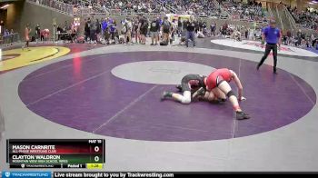 138 lbs Champ. Round 2 - Mason Carnrite, All-Phase Wrestling Club vs Clayton Waldron, Mountain View High School Wres
