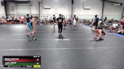 150 lbs Round 4 (6 Team) - Brian Papcun, MF Dynasty vs Luke Arave, Level Up B