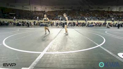 115 lbs Consi Of 4 - Hadliee Peters, Salina Wrestling Club vs Chantal Hernandez, Lone Grove Takedown Club