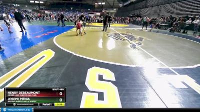 56 lbs Cons. Round 5 - Joseph Menia, Ascend Wrestling Academy vs Henry DeBeaumont, Moses Lake Wrestling Club