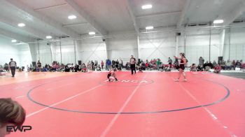 125 lbs Rr Rnd 3 - Angelia Waren, Perry Girls Wrestling Club vs Aryn Irving, Skiatook Girls High School