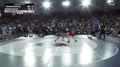 140 lbs Cons. Semis - William Scruggs, Columbus North Wrestling Club vs Bryson Whaley, Contenders Wrestling Academy