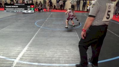 95_B lbs Consi Of 8 #2 - Blake Rowles, Clearfield vs Bronson Lichtenfels, United