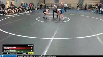 125 lbs Round 6: 1:00pm Sat. - Elijiah Patzke, South Anchorage High School vs Blaze Michael, Soldotna