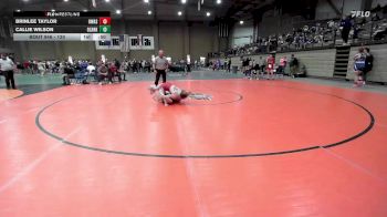120 lbs Cons. Round 5 - Brinlee Taylor, Owasso vs Callie Wilson, Ozark