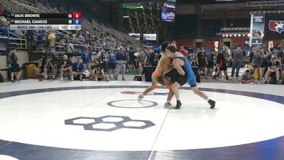 144 lbs Champ. Rd Of 128 - Jack Bronte, California vs Michael Ciancio, Wisconsin