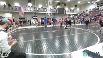 46 lbs Semifinal - Navy Simunek, Blackwell Wrestling Club vs Kason Klufa, Tonkawa Takedown Club