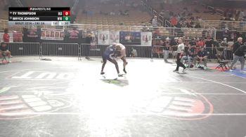 190 3A Cons. Round 1 - Bryce Johnson, William T Dwyer vs Ty Thompson, Dr. Lennard Sr