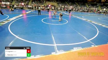 84 lbs Round Of 16 - Parker Ingram, Cleveland Take Down Club vs Lucas Reeves, Steel Valley Renegades