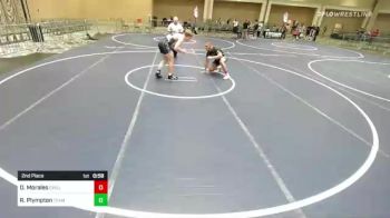 195 lbs 2nd Place - Diego Morales, Cvbjj vs Robert Plympton, Team Quest OR