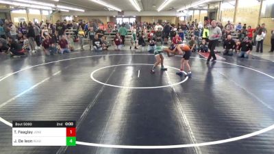 Consolation - Titus Feagley, Jonestown vs Jordan De Leon, Reading