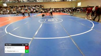 157 lbs Quarterfinal - Patrick (Pat) Quinn, Paramus Catholic vs Ryan Closterman, Somerville