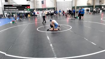 98 lbs 2nd Place Match - Layf Skadberg, Las Animas vs Reid Pfortmiller, Next Level Training Academy