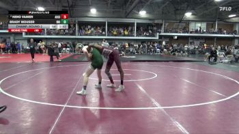125 lbs Champ. Round 2 - Brady Mouser, Illinois Wesleyan vs Keno Vanier, Augsburg