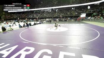 Champ. Round 1 - Christian Ehresmann, Groton Area vs Tel Gropper, Philip/Kadoka Area/Wall