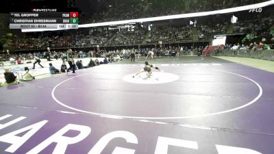 Champ. Round 1 - Christian Ehresmann, Groton Area vs Tel Gropper, Philip/Kadoka Area/Wall