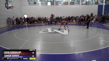 38 lbs Round 2 - Chase Karenbauer, Bad Karma Wrestling Club vs Connor Maddox, Contenders Wrestling Academy