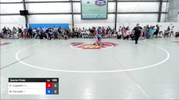 24 kg Quarterfinal - Gracie Logsdon, Valkyrie Girls WC vs Maeve Fernald, Team Tugman