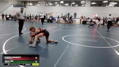 125 lbs Champ. Round 1 - Kaeden Benedict, Warrior RTC vs Sean Heil, NoRo WC