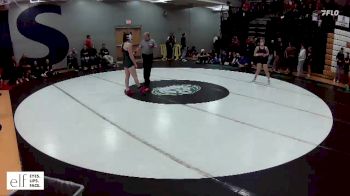 140 lbs. Cons. Round 3 - Kelsey Urich, DeSoto vs Jordyn Seely-Manuel, Waynesville