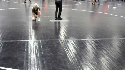 100 lbs Round 2 - Amelia Peterson, Morris Fitness Wrestling vs **Cadence Grulla, Morris Fitness Wrestling