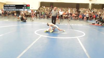 60-B lbs Semifinal - Colton Kirwan, Shore Elite Wrestling Club vs Duke Freedman, Ruthless WC