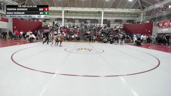 138 lbs Consi Of 8 #2 - Triston Johnson, Cardinal Newman vs Noah Wheeler, Mount De Sales