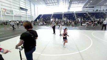 61 lbs Final - Amarah Powers, Mantanona TC vs Sariah Fisher, Savage House WC