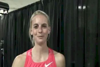 Hannah England mile champ at the 2010 Millrose Games