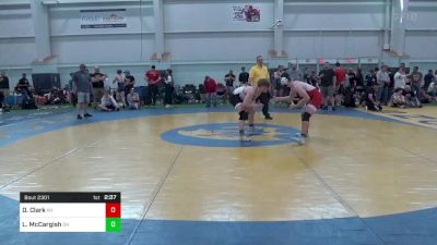146-E lbs Consi Of 8 #1 - Domanik Clark, NY vs Landon McCargish, OH