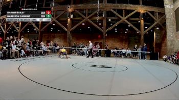 165 lbs Quarters & 1st Wb (16 Team) - Shawn Bailey, Coahulla Creek vs Harrison Carnine, Cook