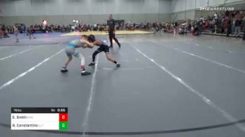 76 lbs Consolation - Easton Smith, Raw vs Bryson Constantino, Elite Force Wrestling Club