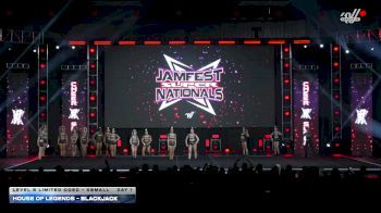House of Legends - Blackjack [2026 L6 Limited Coed - XSmall DAY 1] 2026 JAMfest Cheer Super Nationals