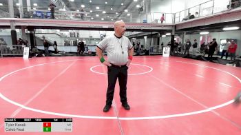 140A lbs Semifinal - Tyler Kasak, M2 vs Caleb Neal, Great Bridge High