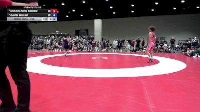 120 lbs Quarters - Dustin John Snider, CO vs Gavin Miller, OK