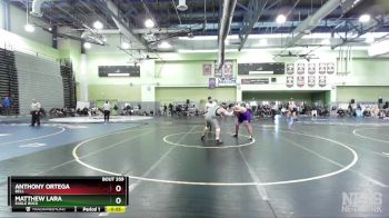 215 lbs Cons. Round 3 - Matthew Lara, EAGLE ROCK vs Anthony Ortega, BELL