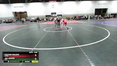 132B Cons. Round 3 - Colton Wilson, Ozark vs Jax Adams, Nixa