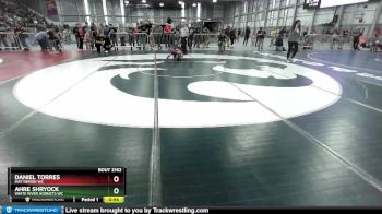 56 lbs Quarterfinal - Daniel Torres, Mat Demon WC vs Ahre Shryock, White River Hornets WC