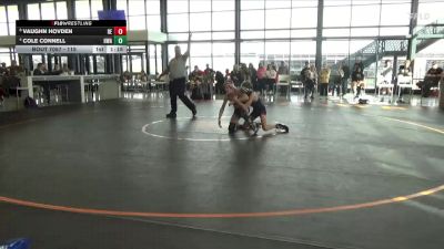 115 lbs Cons. Round 3 - Vaughn Hovden, DC Elite vs Cole Connell, Hawkeye Wrestling Academy