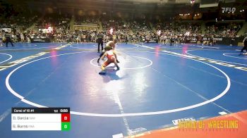 108 lbs Consi Of 16 #1 - Devan Garcia, Simmons Academy Of Wrestling vs Gabriel Burns, Roundtree Wrestling Academy