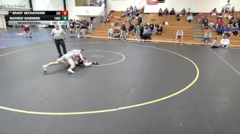 184 lbs Quarterfinal - Brady Heckathorn, Cornerstone vs Mathew Gummere, Case Western Reserve
