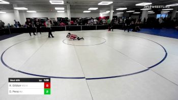 60 lbs Quarterfinal - Rory Gilblair, Red Roots Wrestling Club vs Donovan Peno, Mayo Quanchi