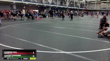 110 lbs Round 1 (8 Team) - Cameron Hall, Rampage vs Castor Changaris, Iron Horse