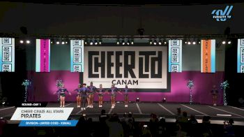 Cheer Craze All Stars - Pirates [2024 L6 Limited Coed - XSmall Day 1] 2024 CANAM Grand Nationals